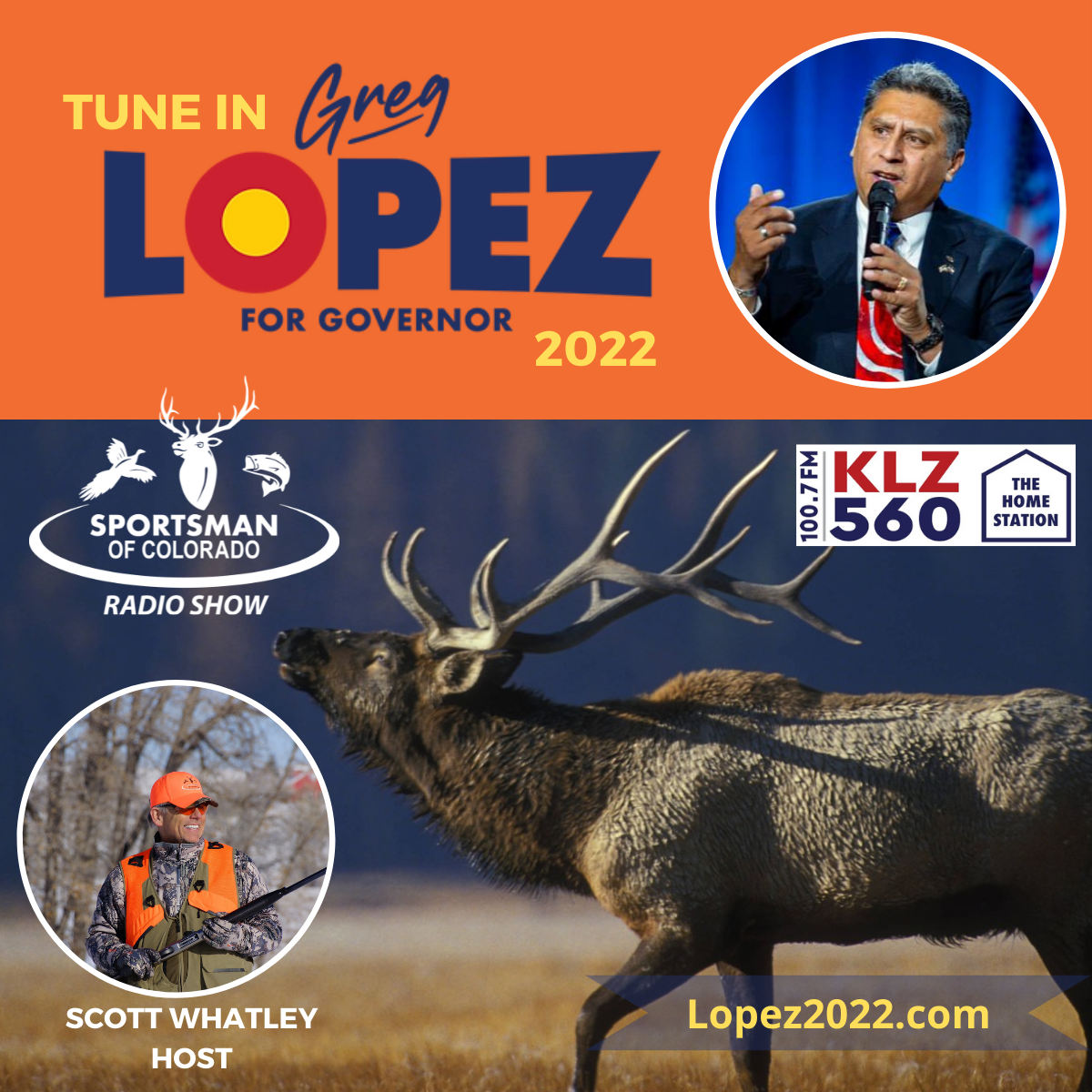 June 4, 2022: Greg Lopez For Colorado Governor 2022 – Green Mountain Guns – Iron Forge Commercial Repairs – The Gallery Sportsman Club