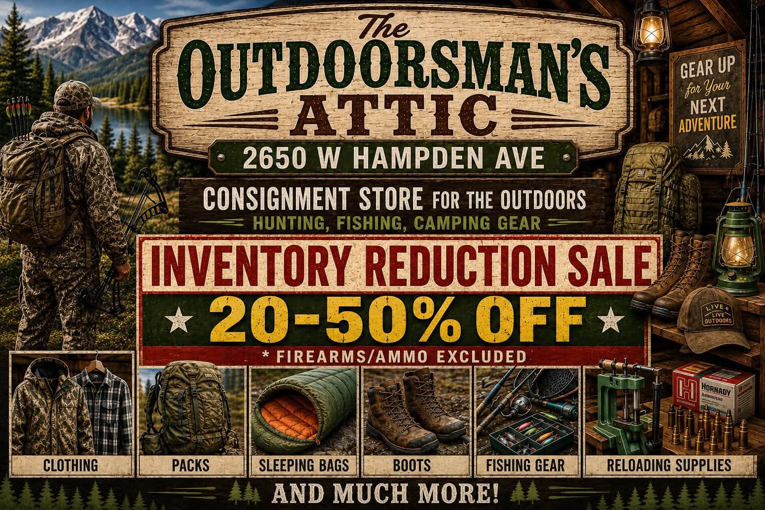 8/15/26: The Outdoorsman’s Attic & Ducks Unlimited & LT Arms