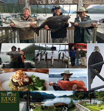 August 6: Yes Bay Lodge Fishing In Alaska