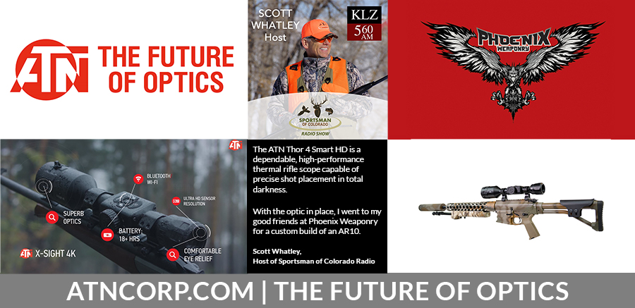 March 21, 2020: Outdoors Geek – ATN Corp. – CE Hunt Club – American Heroes In Action Banquet 8/1/20.